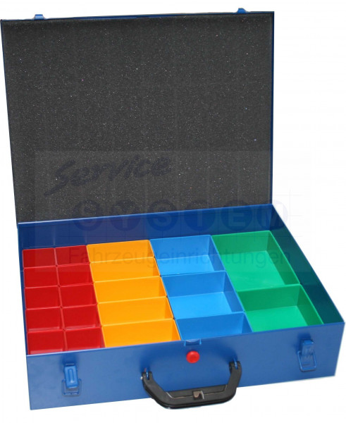 SK Sortimentskoffer mit 47 Kunststoffboxen SK100-47